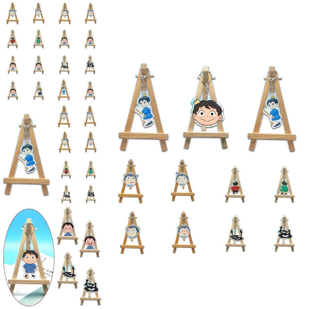 Charming Ranking Of Kings Acrylic Keyring Bojji And Kage Design Perfect For Anime Lovers