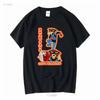 Brak Space Ghost Bawełniany T-shirt Heavy Cotton z długim lub krótkim rękawem vintage Płukany Lekko Wygodny Top Do Codziennego Noszenia