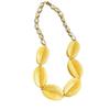 Colorful Summer Acrylic Bead Necklace – Simple, Fashionable, High-End Clavicle Jewelry