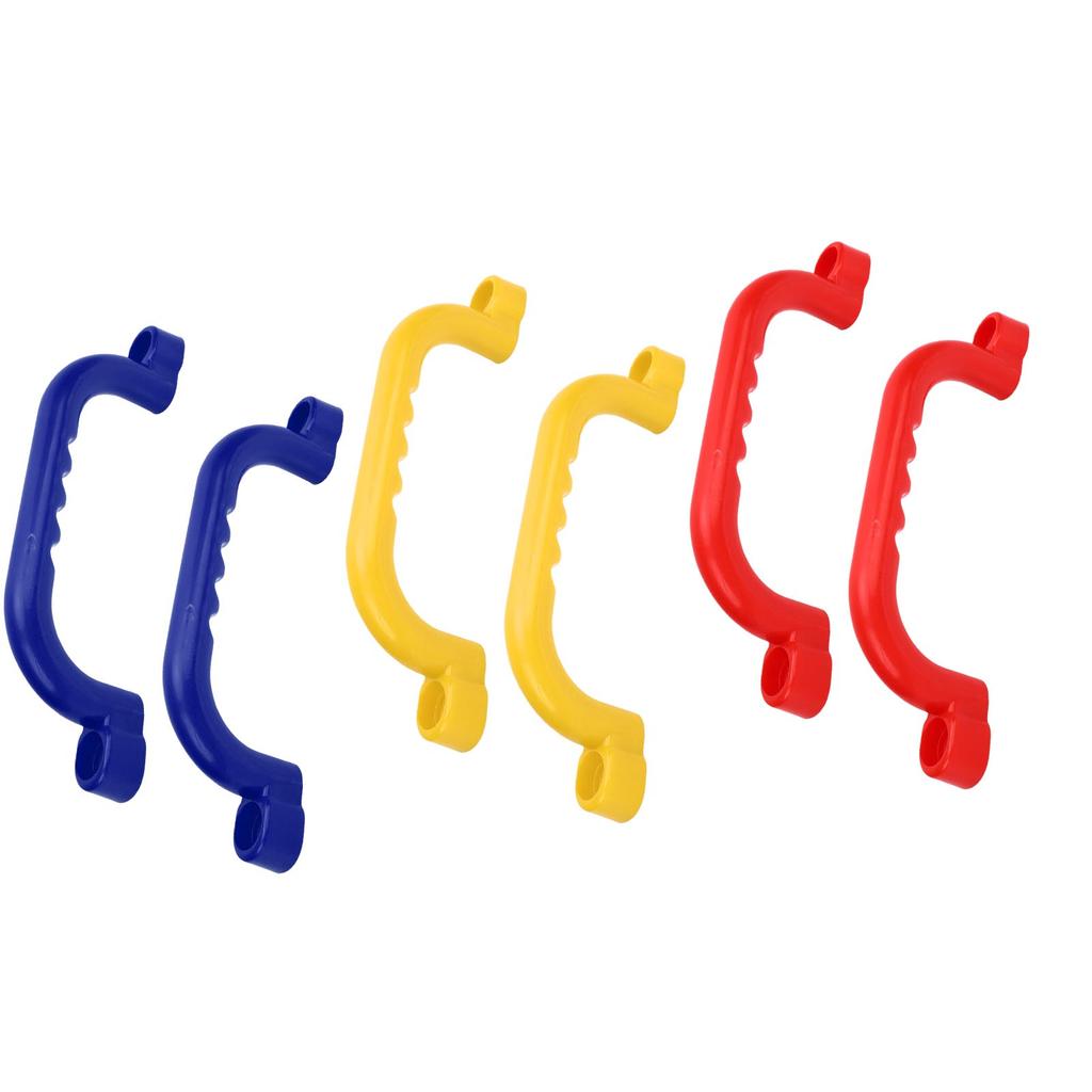 2PCS Kids Toy Handles Reusable Plastic Playground Safe Grab Handle for Outdoor Climbing Amusement Eq