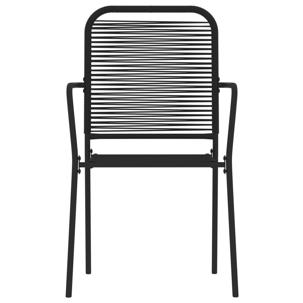 Vidaxl 5-Piece Garden Furniture Set, Black