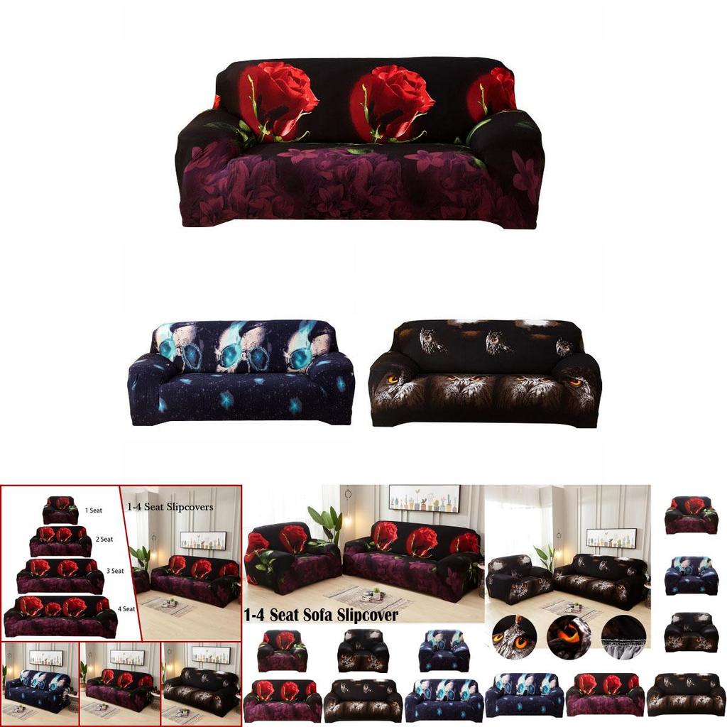 Wrinkle Resistant 1-4 Seats Sofa Cover With Excellent Fit And Elasticity For Home Decor
