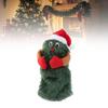 Elektrische Weihnachtsbaum-Puppe Weihnachtsmann Musikalisches Spielzeug Rotierend Tanzend Lustiges Spielzeug für Weihnachten Neujahrsparty Geschenke