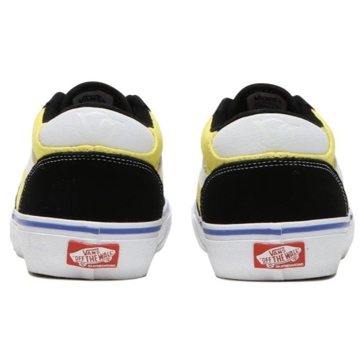 Vans Rowan Casual Low Top Skate Shoes Unisex Sneakers Yellow Black White VN0A5JICAL8