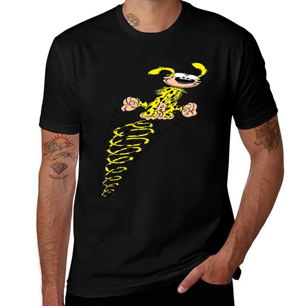 Day Gift For Fictional Marsupilami Animals In Comics Gifts Music Fans Tshirt Casual Pattern Print Tee Shirt