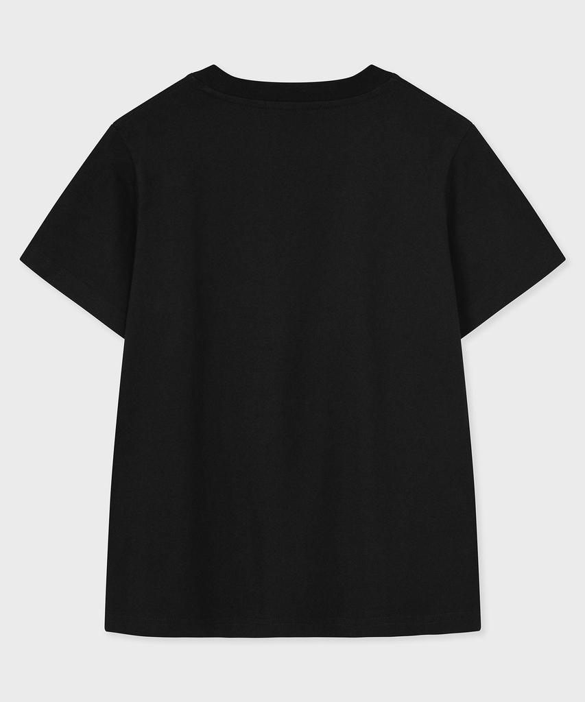 FALLETT Nero Fly Short Sleeve Tee Black