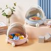 Niedliche Wiegen-Schreibtisch-Aufbewahrungsbox - Staubdichtes Flurtablett für Schlüssel, Snacks, Spielzeug & mehr