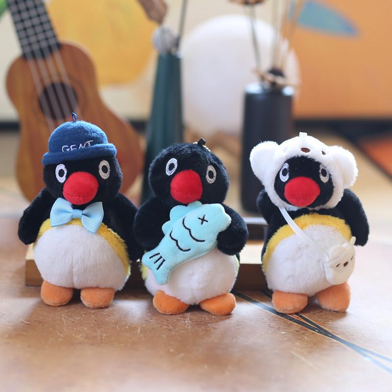 Adorable Plush Penguin Keychain Soft And Cute Hanging Stuffed Animal Toy