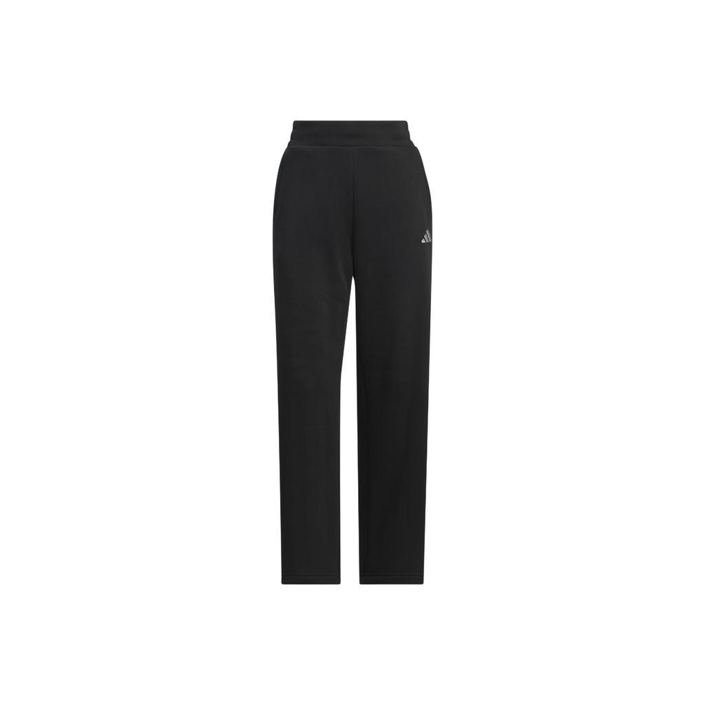 Adidas Must Haves Fw25 Thick Sports Simple Solid Color Casual Pants Women Bottoms KC0052