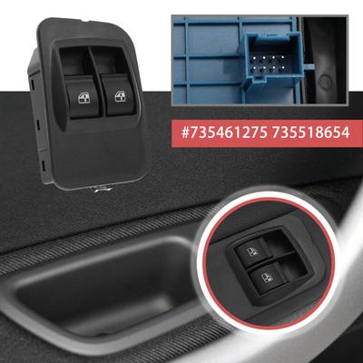 Power Window Switch Control Button For Citroen Nemo Peugeot Bipper Tepee Vauxhall / Opel Combo Fiat Doblo Qubo Fiorino Car Parts