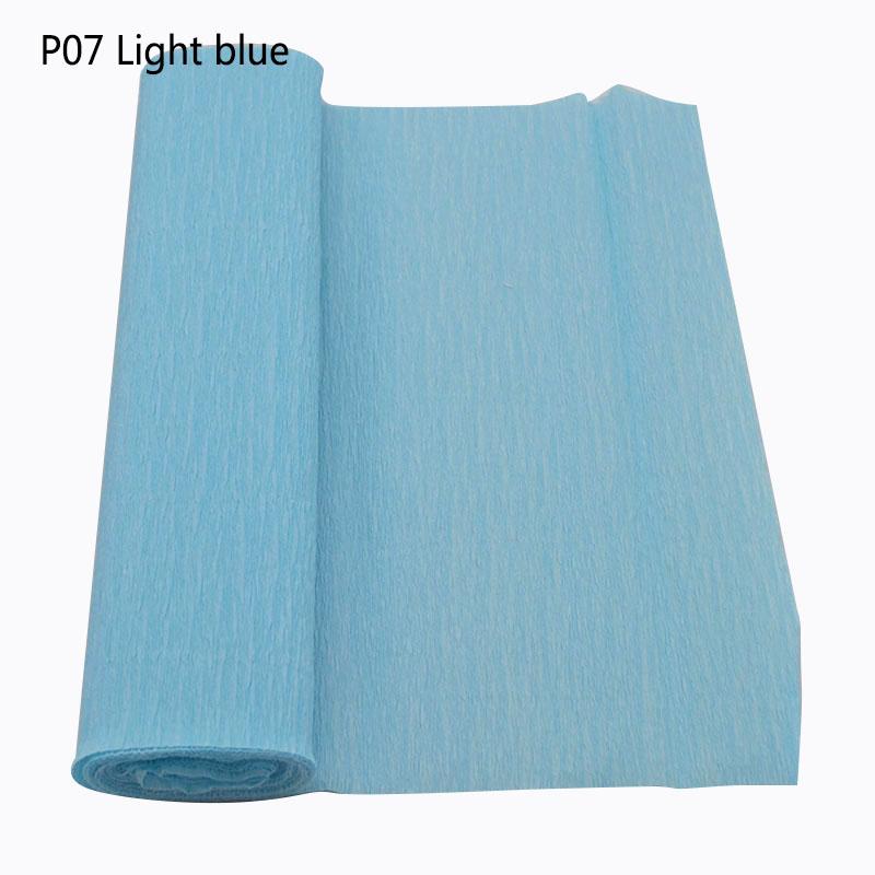 250x25cm 1 Roll DIY Flower Making Crepe Papers Wrapping Flowers Gifts Packing Material Handmade Diy Wrapping Paper Craft Decor