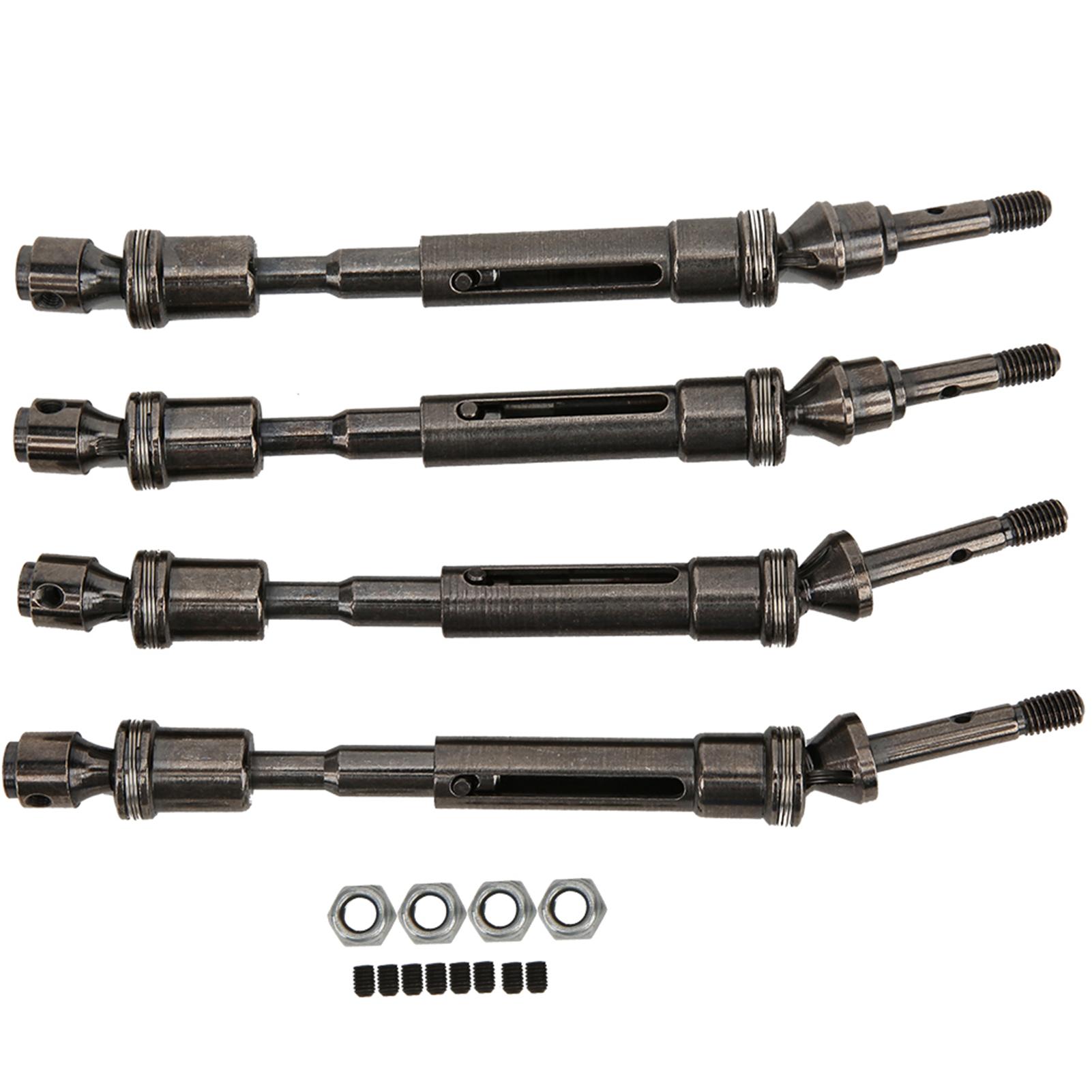 

For Traxxas 110 Slash 4x4 SLA017 SLA018 Metal Front and Rear Drive Transmission Shaft