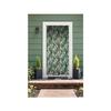 Tropical Leaf Mosquito Net Door Curtain Canvas 140 X 225 Cm - Morel