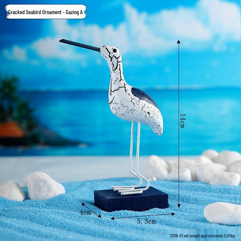 Kreatywna śródziemnomorska drewniana dekoracja latarni morskiej do nadmorskich krajobrazów i pamiątki z podróży