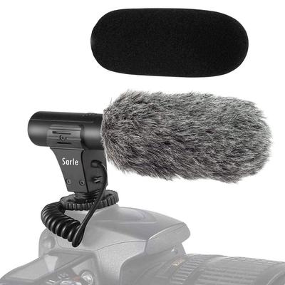 External Camera SLR Directional Condenser Recording Unidirectional Digital Video Recording Microphone for Canon Microphone, Compatible, Microphone,
