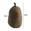 1x Sauna Hat 3mm Thick Anti Heat Headgear Banya Russian Style Wool Felt Shower Cap for Men Women Shower Bathing Accessories