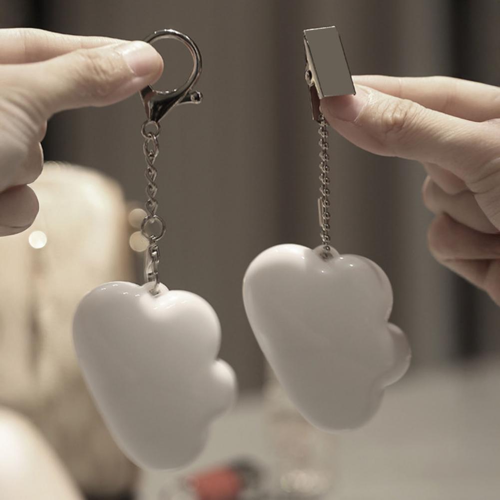 Lightweight Purse Light Keychain Led Light Rechargeable Led Purse Light with Touch Sensor Ultra-thin Keychain Pendant Cat Paw