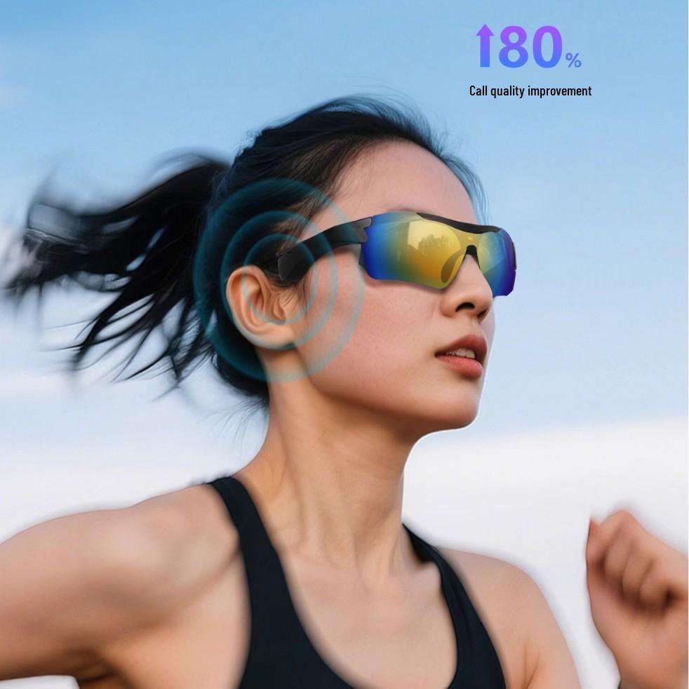 AI-Enhanced Windproof Sports Glasses: Trendy Cycling and Ski Goggles with Superior Sound Quality