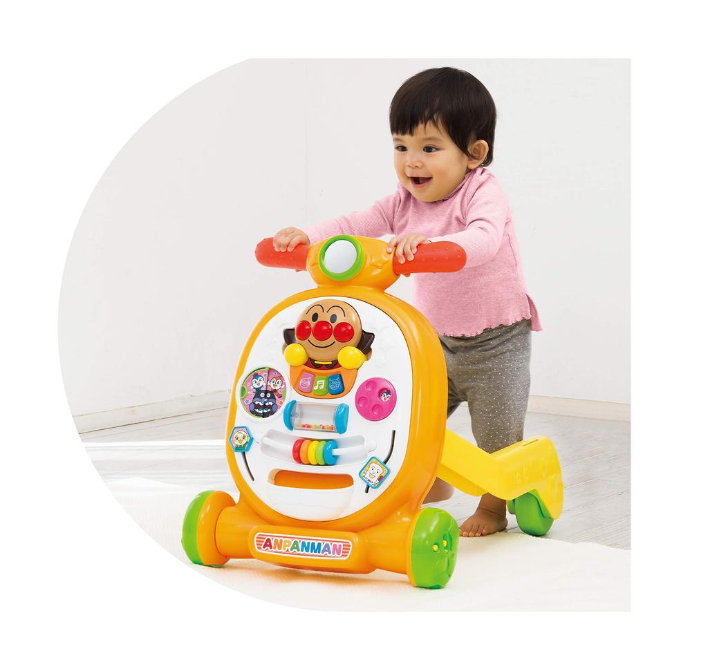 AGATSUMA Anpanman Ride Push Henshin Walker W430 x H480 x D540mm