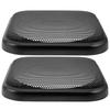 CALLARON 4" Square Car Speaker Grille Cover Set of 2 Steel Repair Replacement Decoration