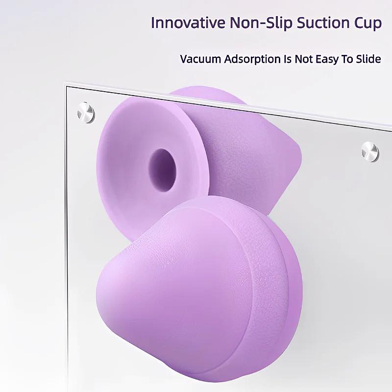 Wall-Mounted Fascia Cone Massager Suction Cup Multi-Function For Back Muscle Relaxation Arm Foot Trigger Point Therapy