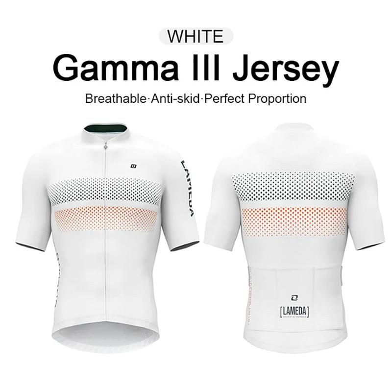 Bike Bicycle Jersey Men Summer Cycliny Short Sleeve for Men Biking Clothing Moisure Wicking MTB Top Shirts with 3 Pockets