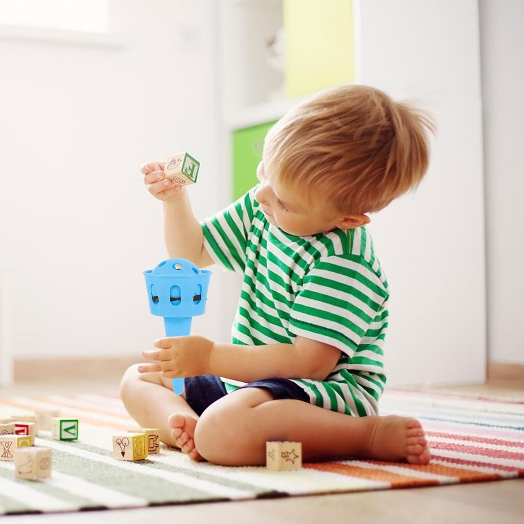 6Pcs Ball Catch Launcher for Kids Outdoor Indoor Fun Interactive Catching Cup Game Set with Plastic Catch Balls for Children
