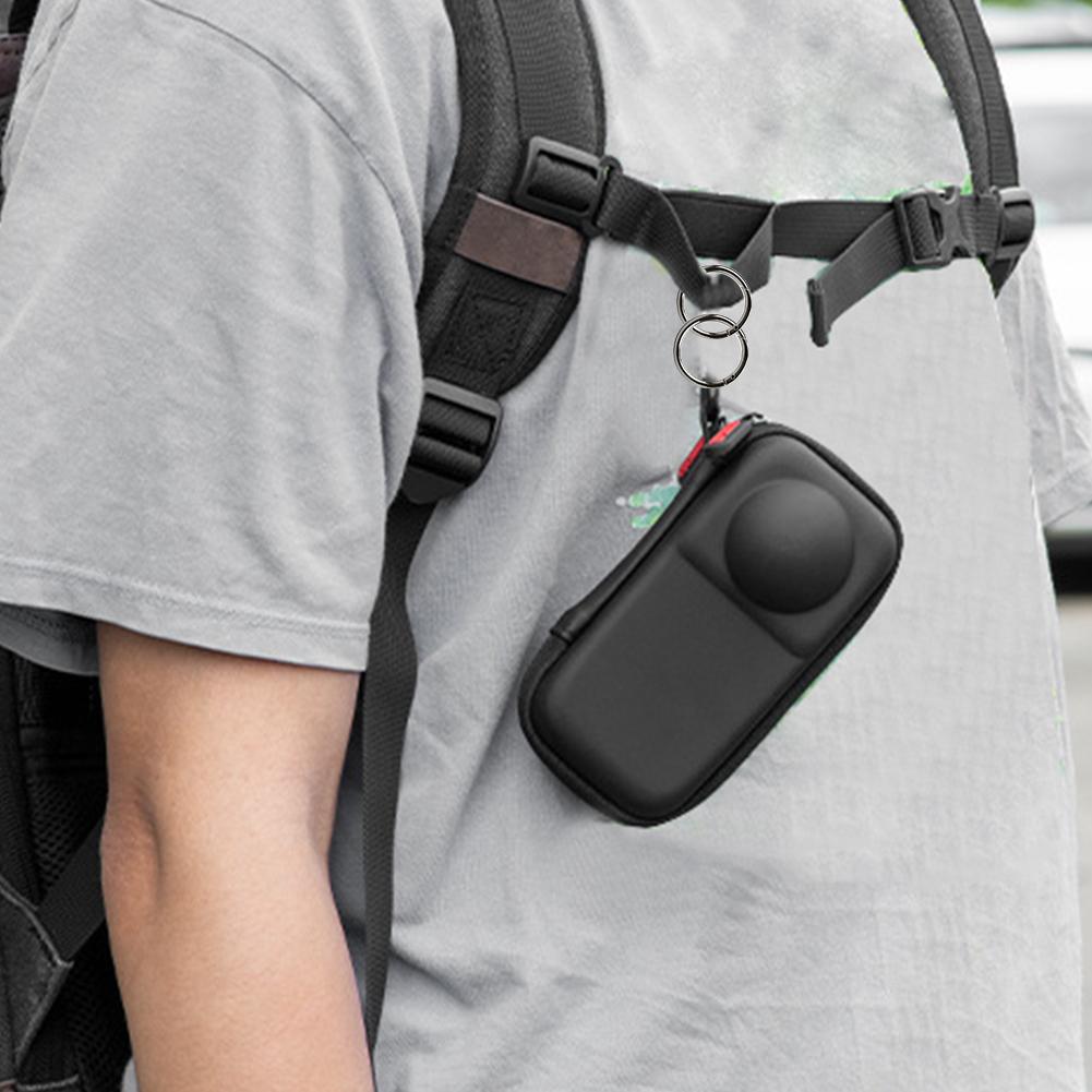 Storage Bag Travel Carrying Case For Insta360 X4 Air Hard Shell Shockproof Camera Protective Handbag Camera Accessories