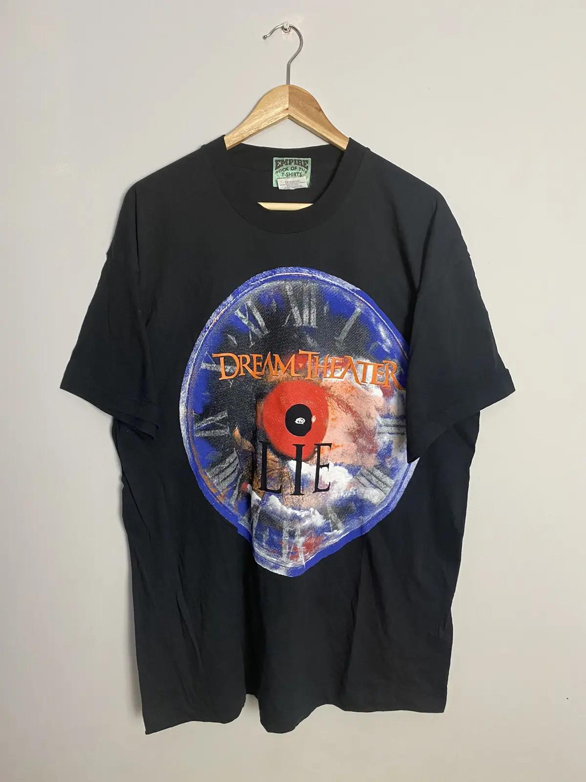 Rare 90s Dream Theater Lie Metal Vintage Band Tshirt Unisex T-Shirt XXL