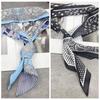 Thin Polka Dot Scarf Ribbon Long Scarves Sweet Scarf Headband  Outdoor