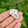 Throat Chakra Natural Larimar Sterling Silver Daughter New Solitaire Trendy Ring
