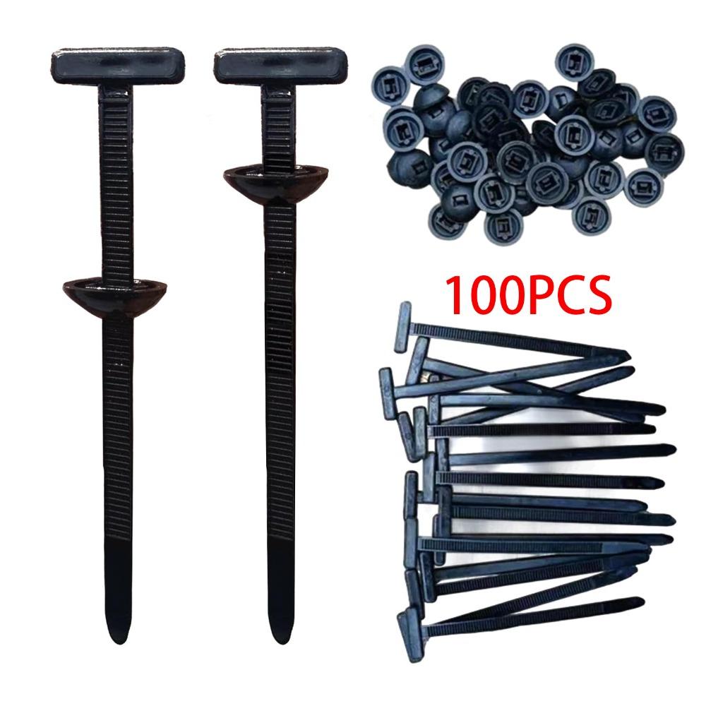 20/50100Pcs Multipurpose Heavy Duty Nylon Zip Ties Nylon Buckle Tie Holder  Car Daily Repair