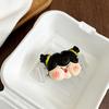 Cute Little Girl Ugly Cute Mobile Phone Back Clip Crossbody Rope Strap Rope Thick And Stable Anti-Drop Braided Rope Neck Lanyard