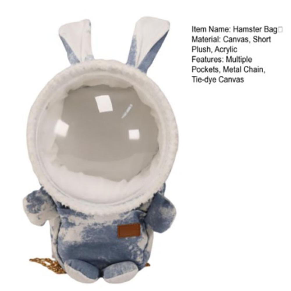 

Удобная переноска для хомяка с несколькими карманами, износостойкий дорожный рюкзак для маленьких домашних животных, морской свинки