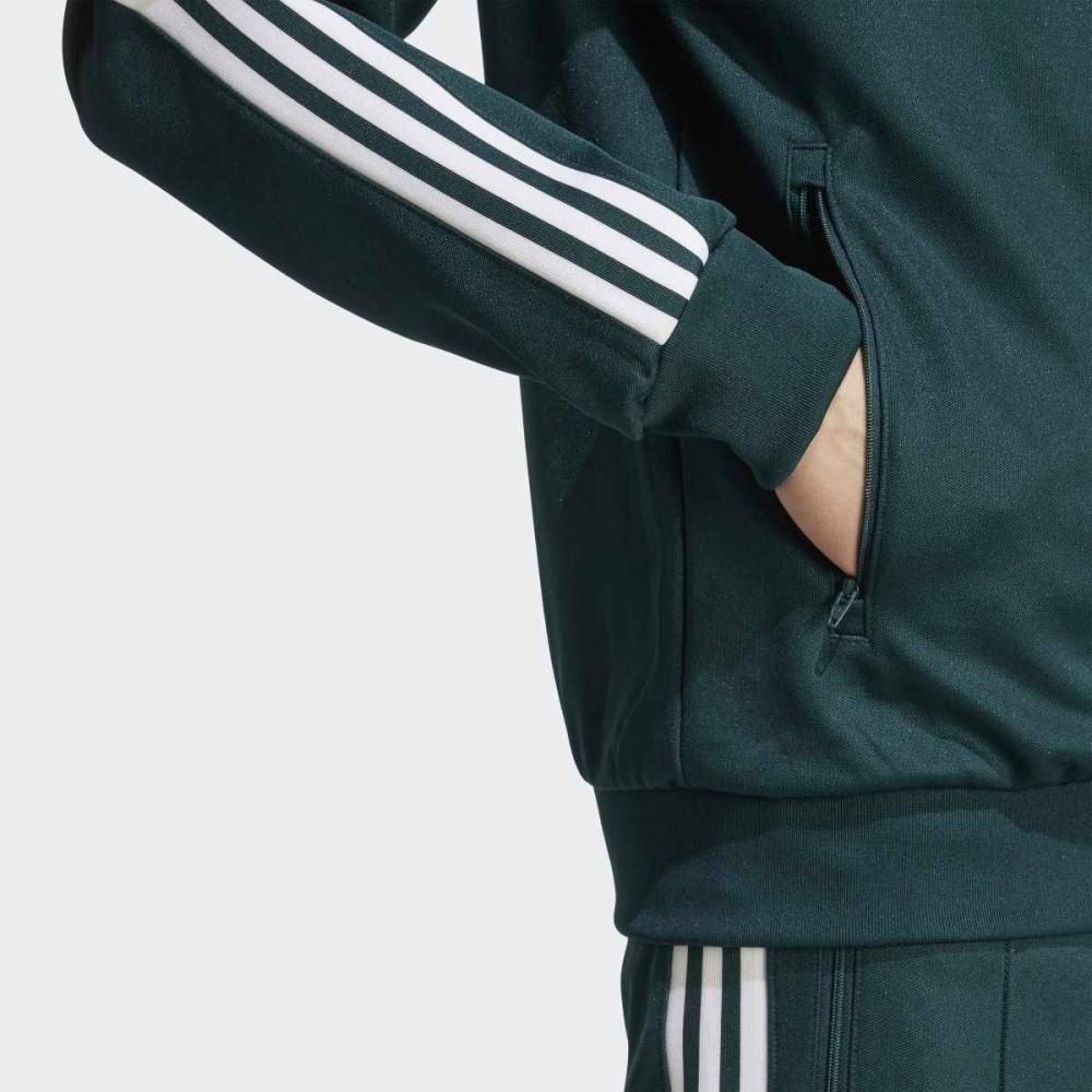 Adidas Beckenbauer Track Top Green Slim Fit Jy1280