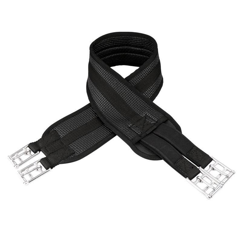 Кожаная упряжь для верховой езды Fuyong Cross Belly 8213001 125 cm чёрный