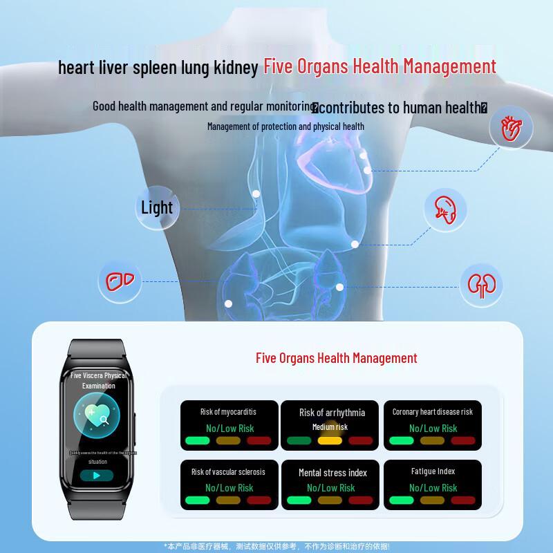 BoBi Smart Health Tracker Watch with Non-Invasive Glucose & BP Monitoring (CN version)