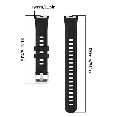 Fashionable Silicone Straps with Steel Buckles Watchband Replacement Straps Adjustable Smartwatch Straps for Watch 10/9/8