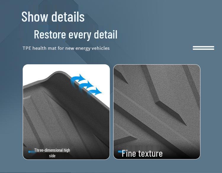Eco-Friendly TPE Floor Mats for 2023-2025 Kia Sportage PHEV