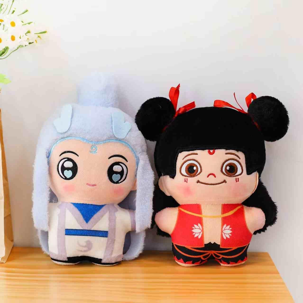 

Nezha 2: Ao Bing & Demon Child Plush Doll – Trendy Birthday Gift 20cm