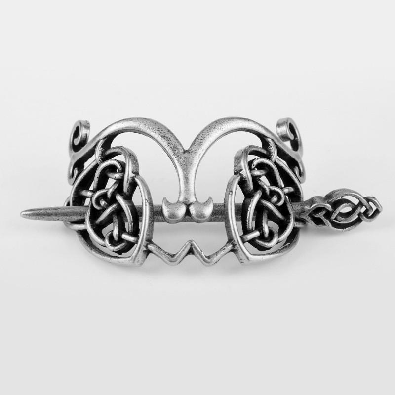 European & American Retro Celtic Knot Hairpin - Metal Crown Updo Clip