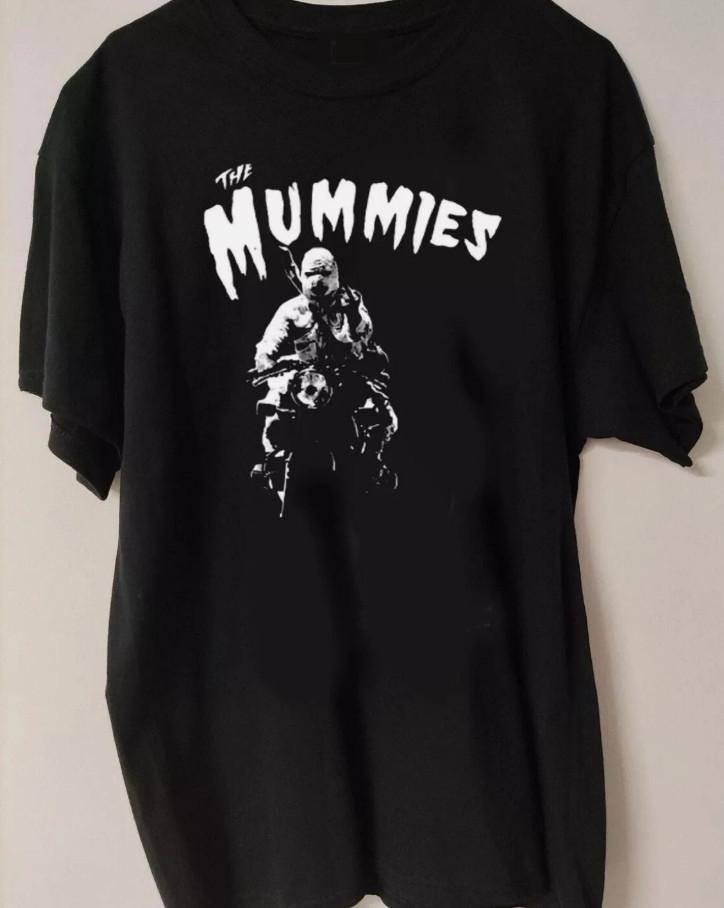 

THE MUMMIES Motorcycle Rock Full Size TShirt For FAn BS683 Unisex T-Shirt L