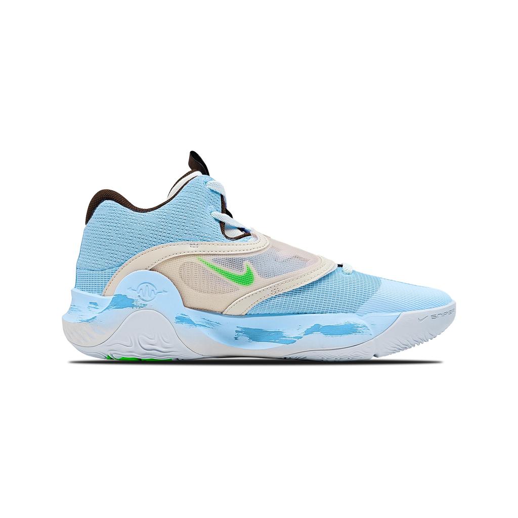 Nike KD Trey 5 X Slip Resistant Slip Resistant Low top Basketball Shoes Men's Sky Blue DJ7554-014(Team282-)