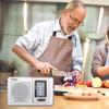 INDIN BC R2011 Mini AM FM Radio 2 Band Radio Receiver Portable Pocket Radio Built in Speaker w  Headphone Jack