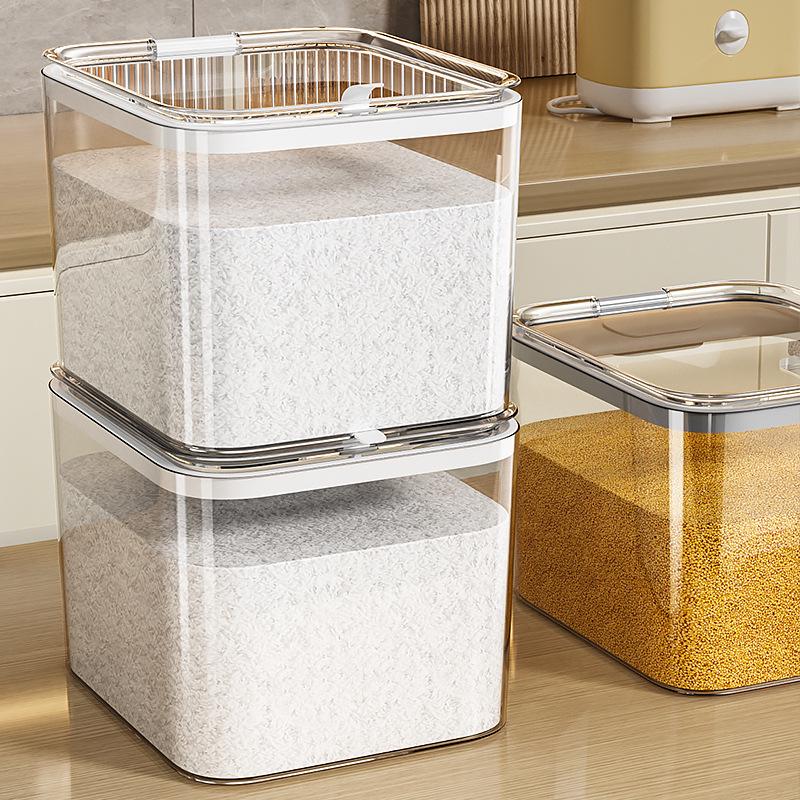 Sealed Kitchen Rice and Cereal Storage Container - Insect & Moisture-Proof