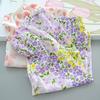 Sommer Mädchen Baumwolle und Seide Mückensichere Hose Dünn und Vielseitig Kinder Blumen Laternenhose Kunstbaumwolle Freizeithose