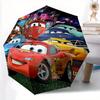 1pc Disney Cars Pattern Umbrella, Fashionable, Personalized, High-Value Folding Umbrella, a Must-Have for Summer, 8-Rib Durable Iron Frame,