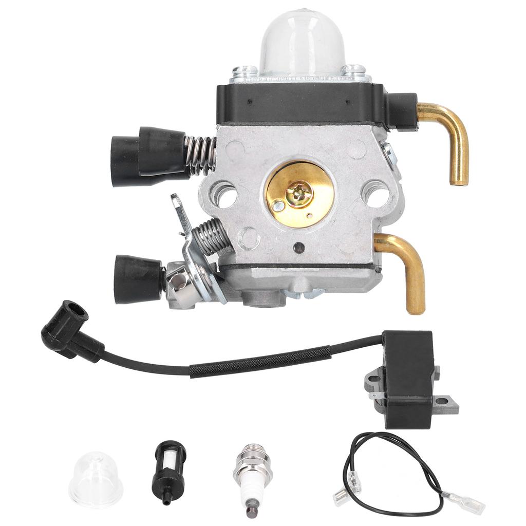 Carburetor Ignition Coil Sparking Plug Set for STIHL FS75 FS80 FS85 FC85 HT70 HS75 HS80