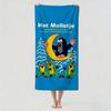 Cartoon Cute The Little Mole Towel Drying Bath Towel Applicable To Light Swimming Camping Yoga Beach Out