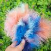 50Pcsdiy Color Feather Full Fleece Turkey Feather Clothing Antique Headdress Pet Toy Handicraft Decoration